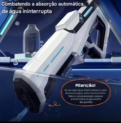 Pistola de Água Elétrica – Diversão Garantida no Verão!