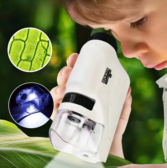 Microscópio de Mão Portátil Infantil