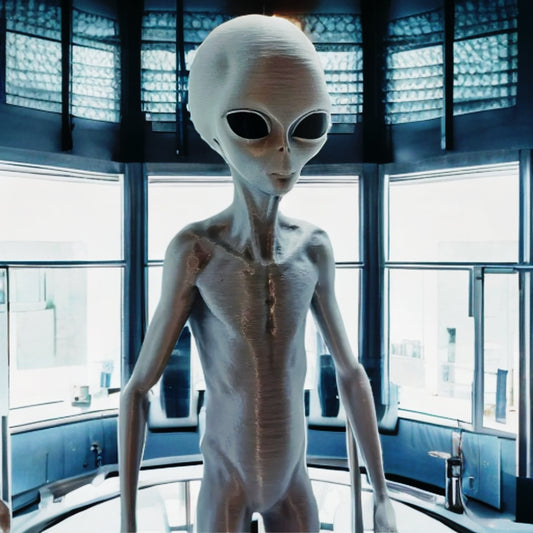 Decorativo Alien Importado - Clássico 3D