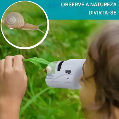 Microscópio de Mão Portátil Infantil