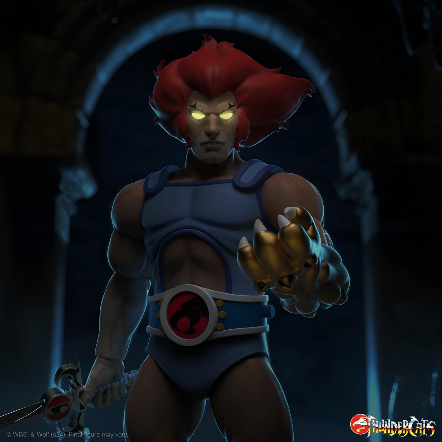 Thundercats Lion-O - Olhos Iluminados ( Luz LED )