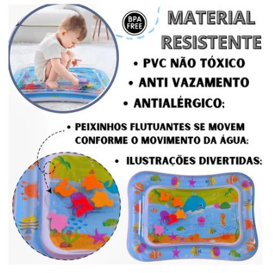 Tapete de Água Sensorial Infantil