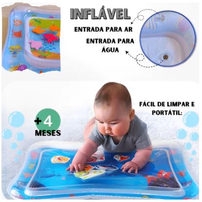 Tapete de Água Sensorial Infantil