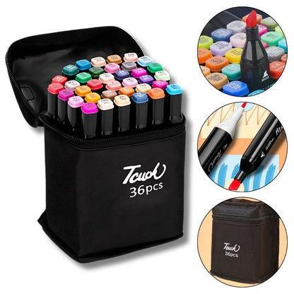 Canetas Marcadoras de Colorir (Bobbie Goods)