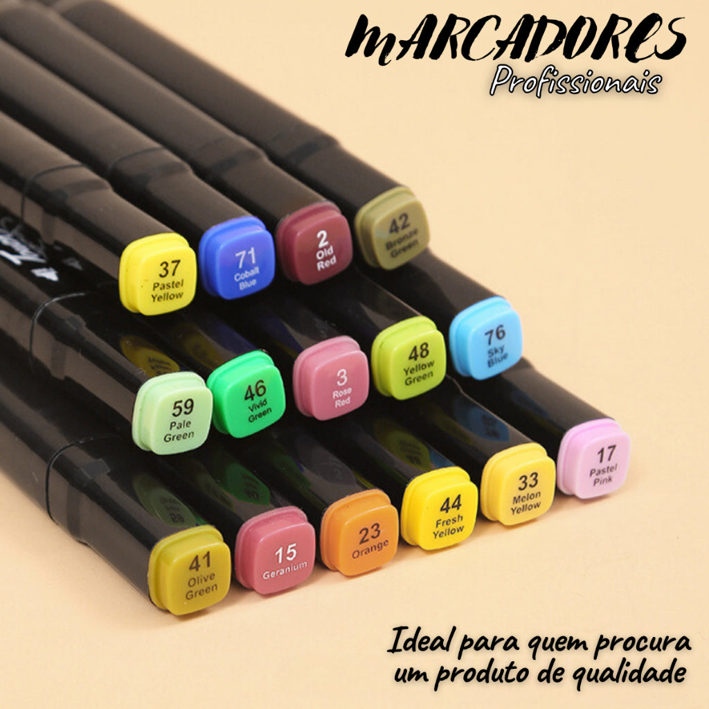 Canetas Marcadoras de Colorir (Bobbie Goods)