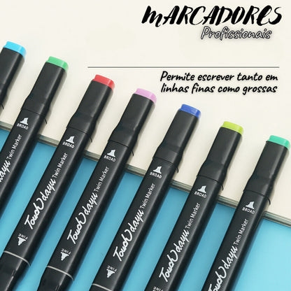 Canetas Marcadoras de Colorir (Bobbie Goods)